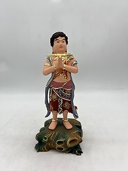 Amazon｜仏像 不動三尊像 立像 不動明王 脇侍 羯羅（こんがら